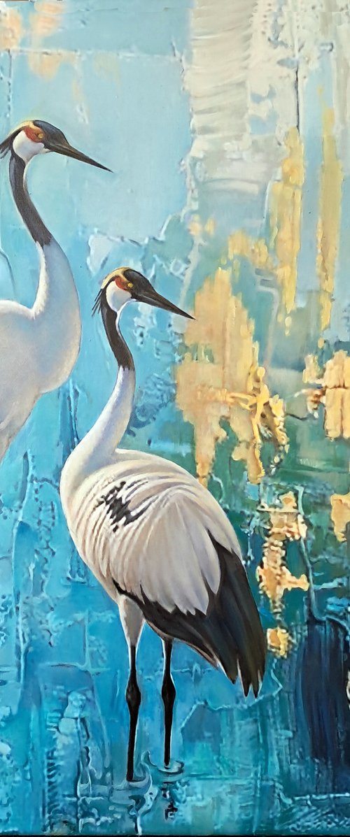 CRANES by Tatiana Rezvaya