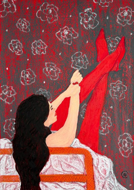 Red shoes