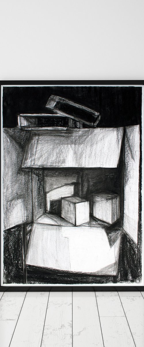 Still Life with Boxes by Pamela Rys