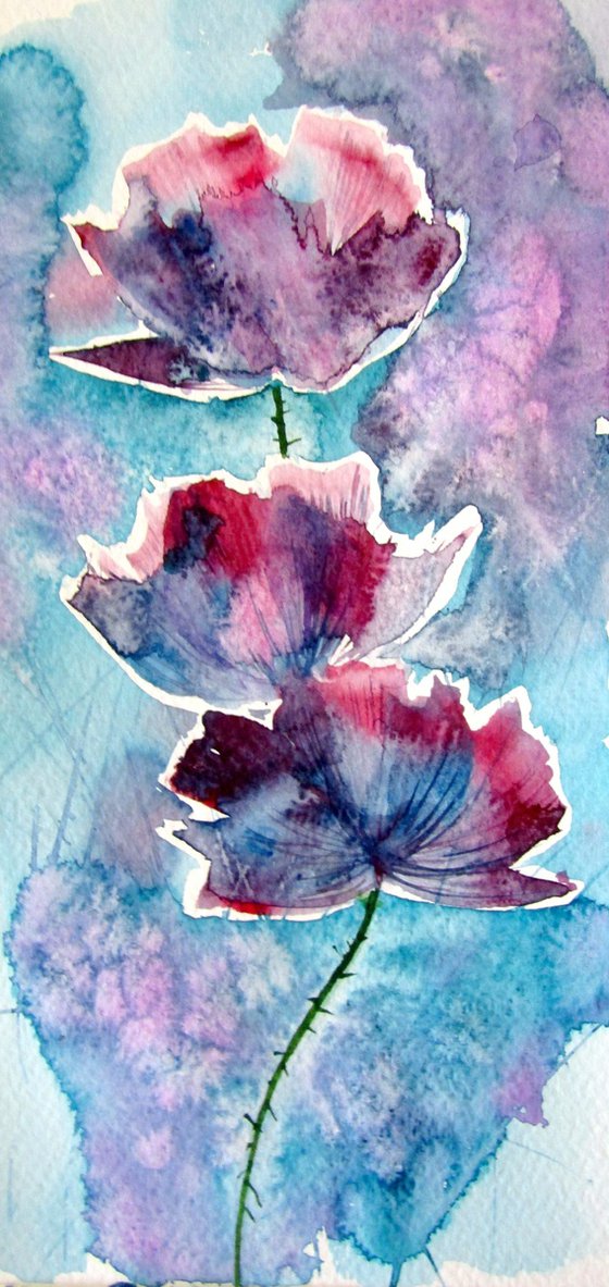 Purple flowers