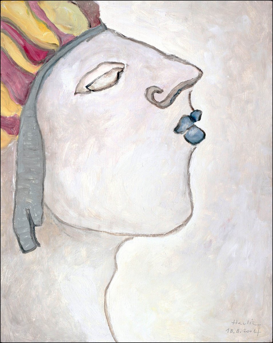 Portrait Acrylic Painting By Jiri Havlik, 16 X 20, Pharaoh, Original Artwork