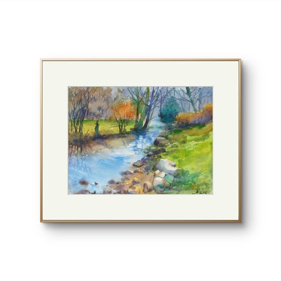 Landscape with river