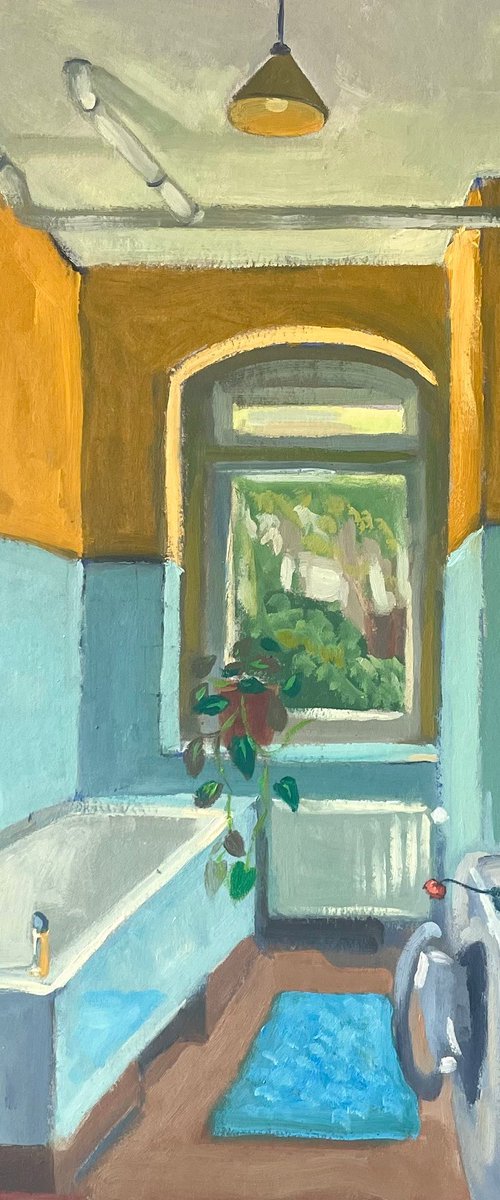 Bathroom (2023) by Uy Nguyen