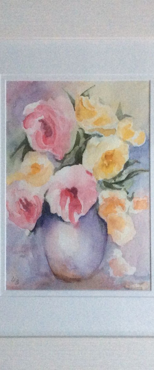 Romantic Roses by Linda Bartlett