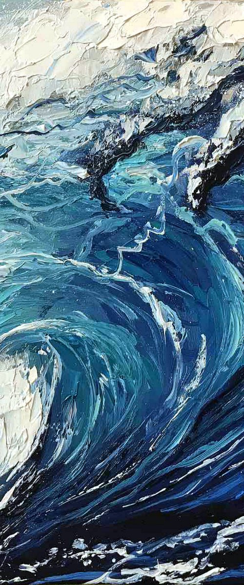 Blue Passion by Elena Adele Dmitrenko