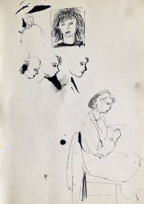 Etude, life sketch ES2