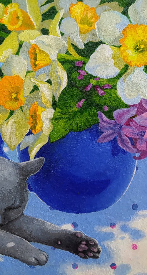 Serenity in Shades of Blue by Margot Raven