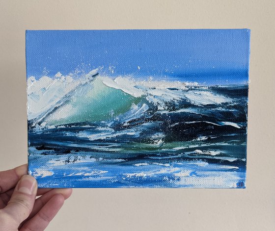 Miniature Wave Seascape #9