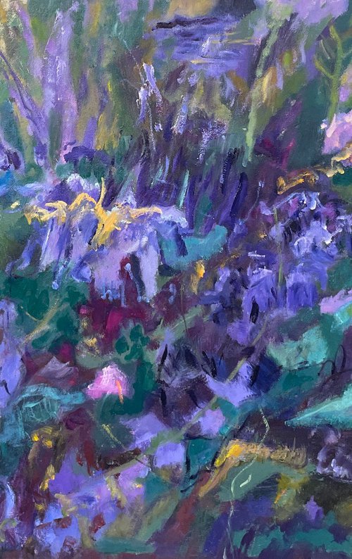 MY ROSEMARY IS ALSO IN FLOWER by Maureen Finck