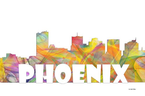 Phoenix Skyline MCLR2 by Marlene Watson