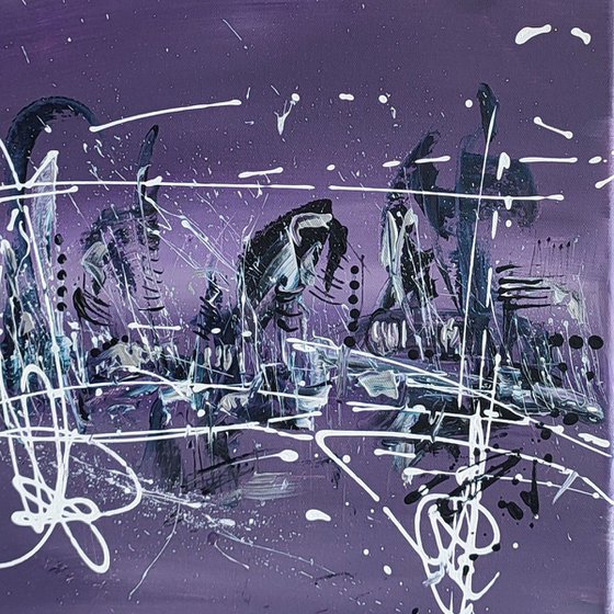 Une nuit sous la neige