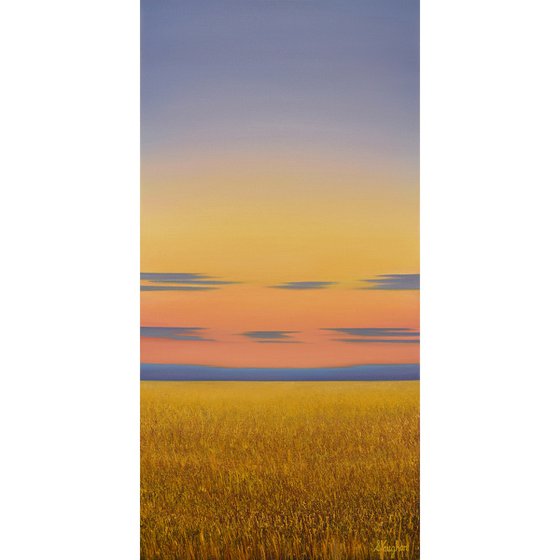 Twilight Gold - Colorful Sunset Landscape