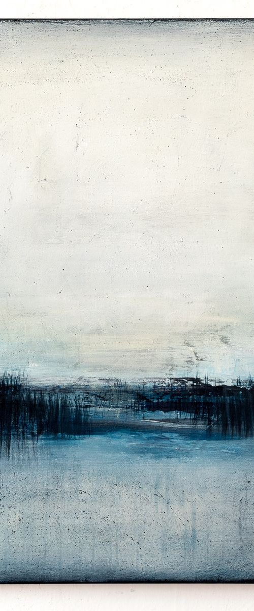 Blue abstract painting VP294 by Radek Smach