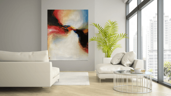 Metamorphosis 1 - Large abstract painting