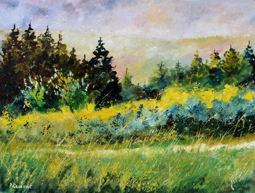 Meadow in my countryside by Pol Henry Ledent