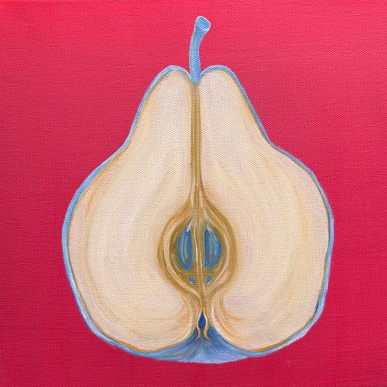 Blue pear