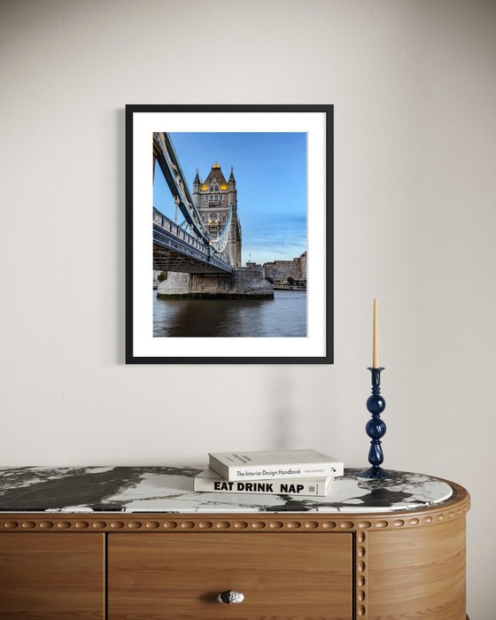 GLIMPSE OF TOWER BRIDGE