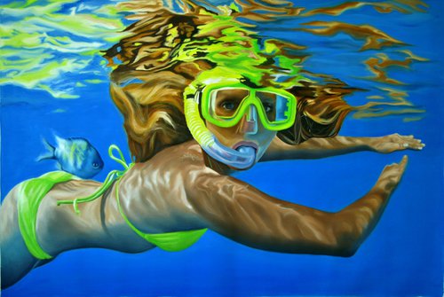 Under water II by Simona Tsvetkova
