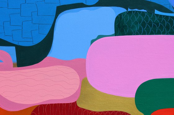 Azure Whispers and Golden Dreams