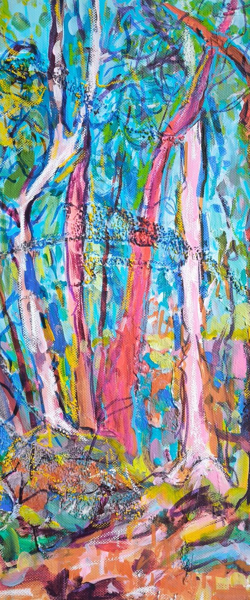 Forest Sanctuary by Linda Clerget