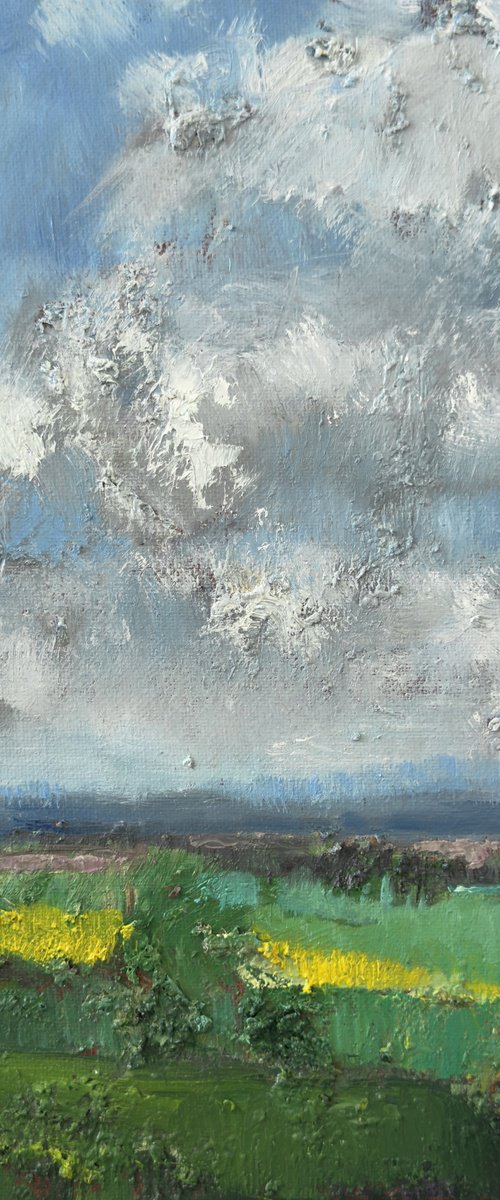 Landscape sky and clouds by Olha Laptieva