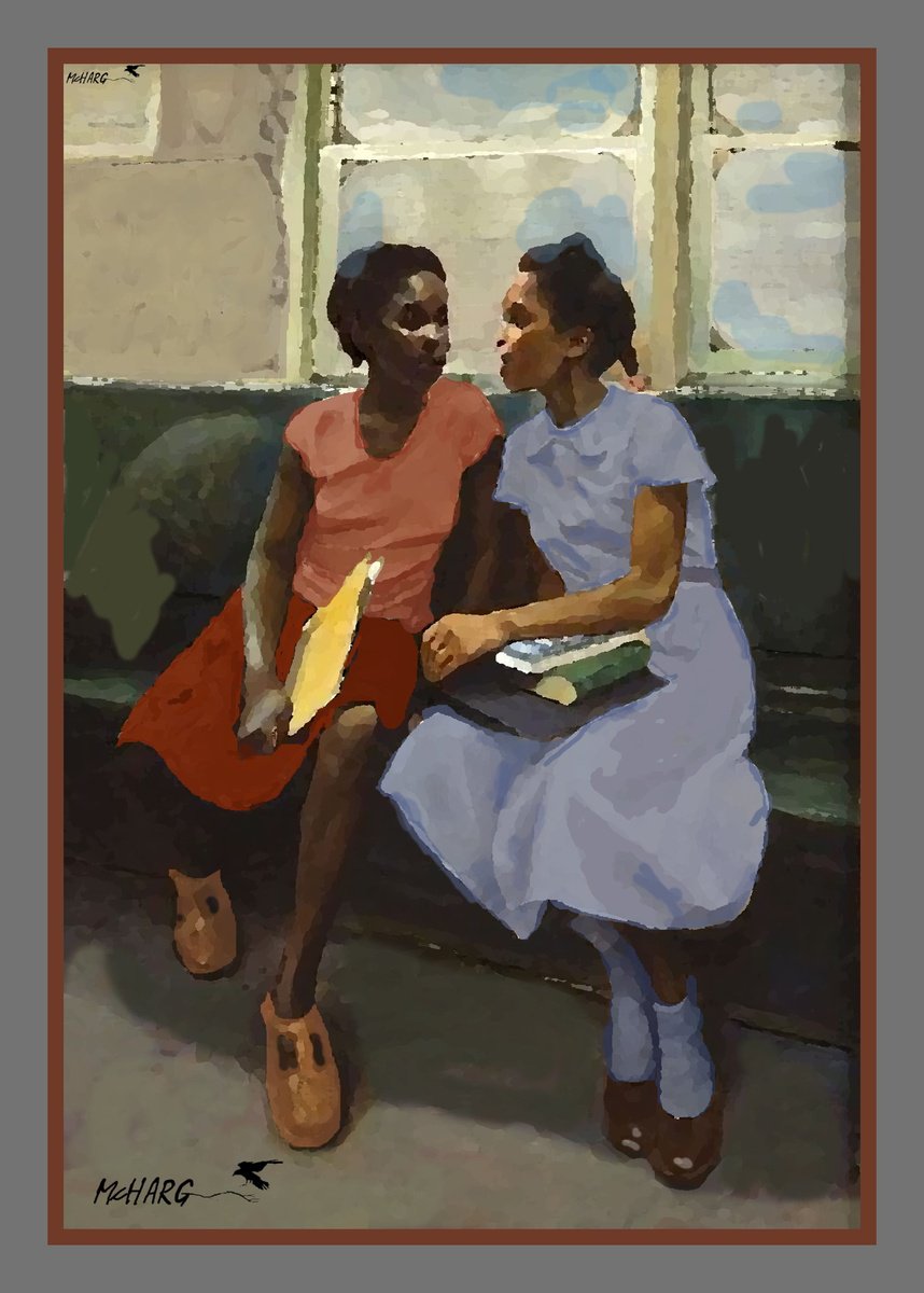 Expressive Portrait Acrylic Painting By Joe Mcharg, 30 X 42, Girlfriends, Original Artwork