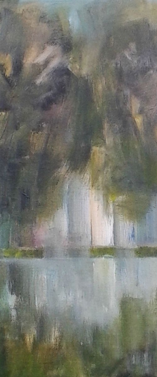 Tree Reflections 3 by Jan Rippingham