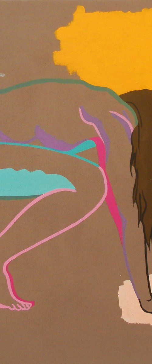 Abstract Female Nude by Andrew Orton