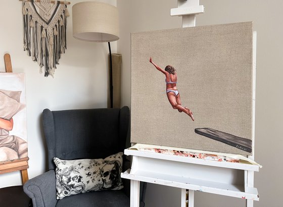 Jumping Girl