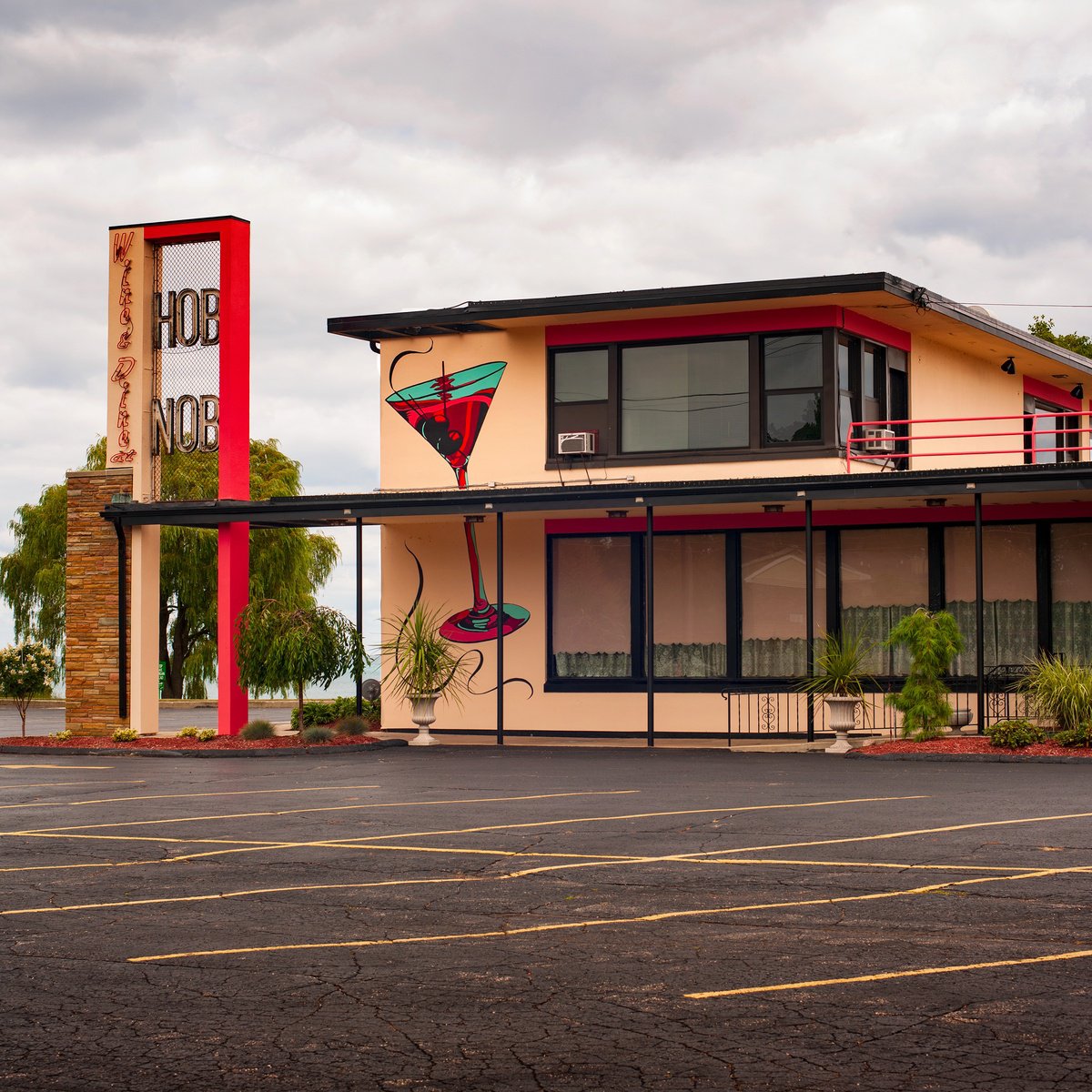 Photorealistic Cityscapes Photograph By Robert Tolchin, 16 X 20", Hob Nob, Original Artwork