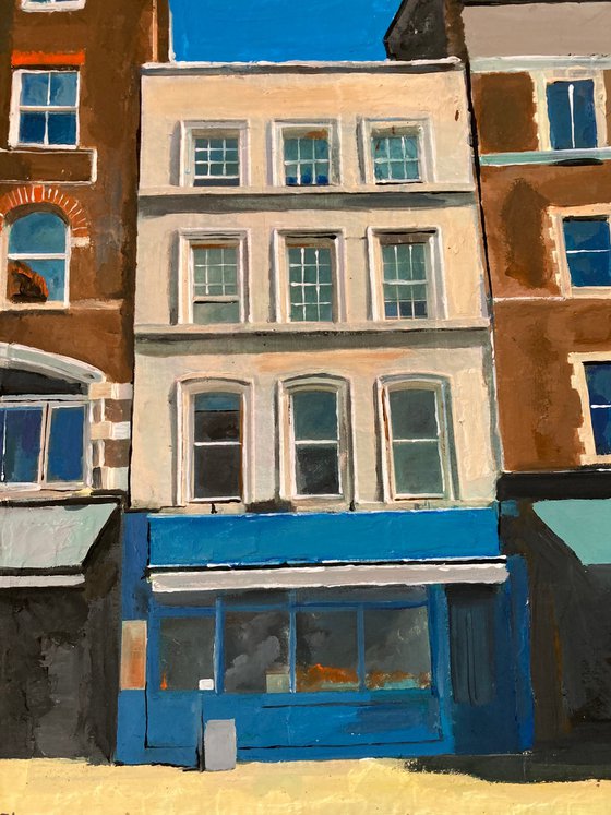 A London Cafe In Midsummer