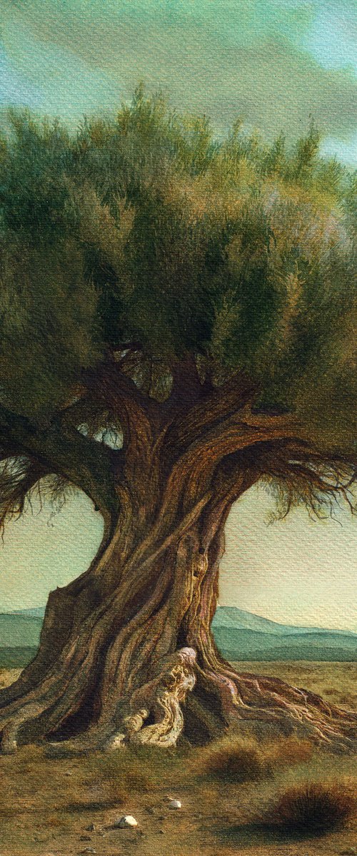 An olive tree in Greece by REME Jr.