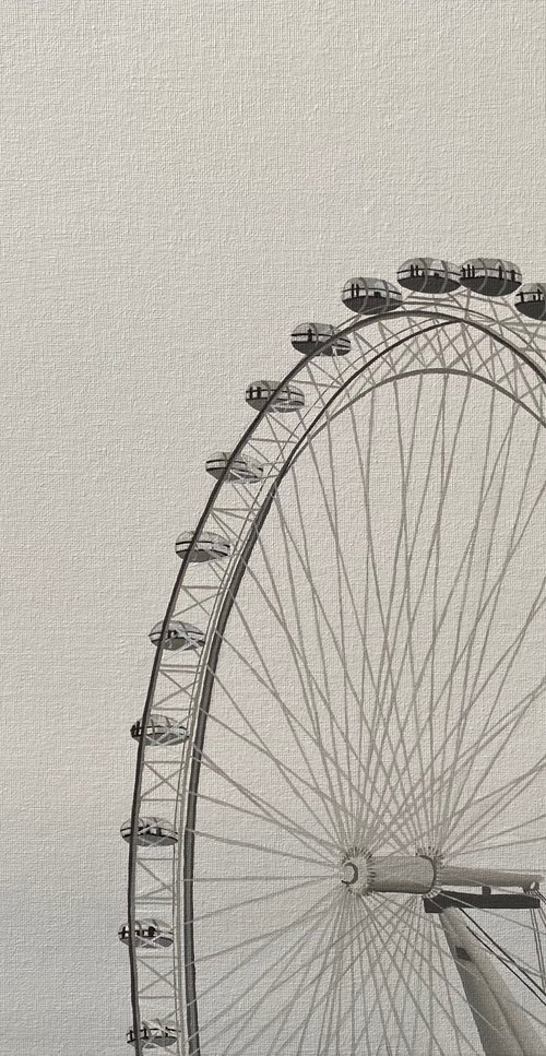 London Eye by Jill Ann Harper