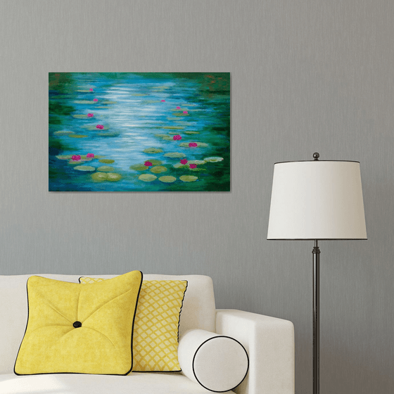 Reflections on Waterlilies