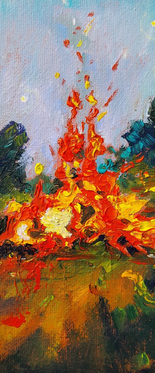 Small Fires, 6 by Mary Kemp