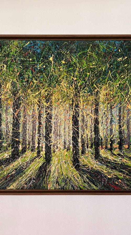 Spring Forest Light by Nadiia Antoniuk