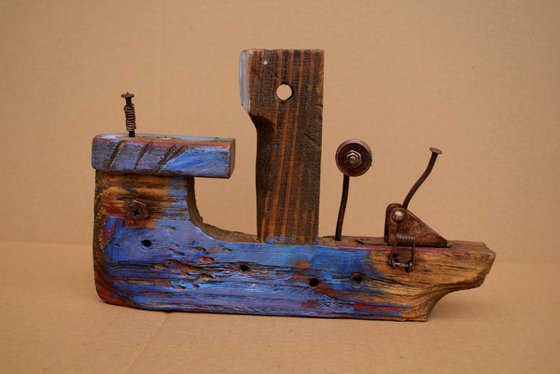 wooden ship "Blue Dave"
