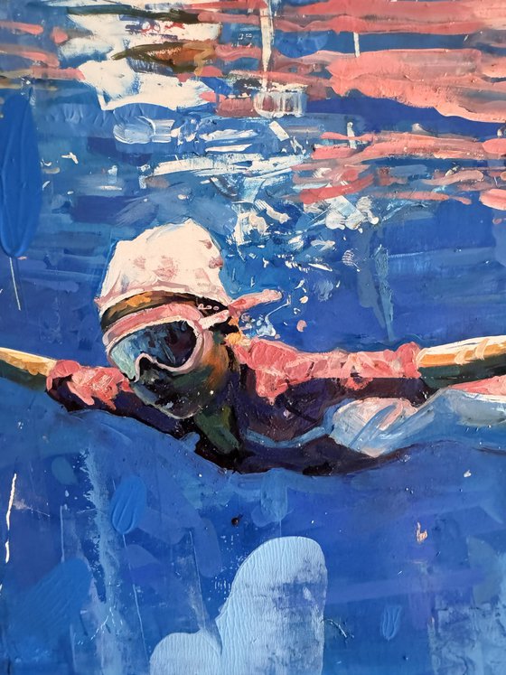 Where water dreams of wing