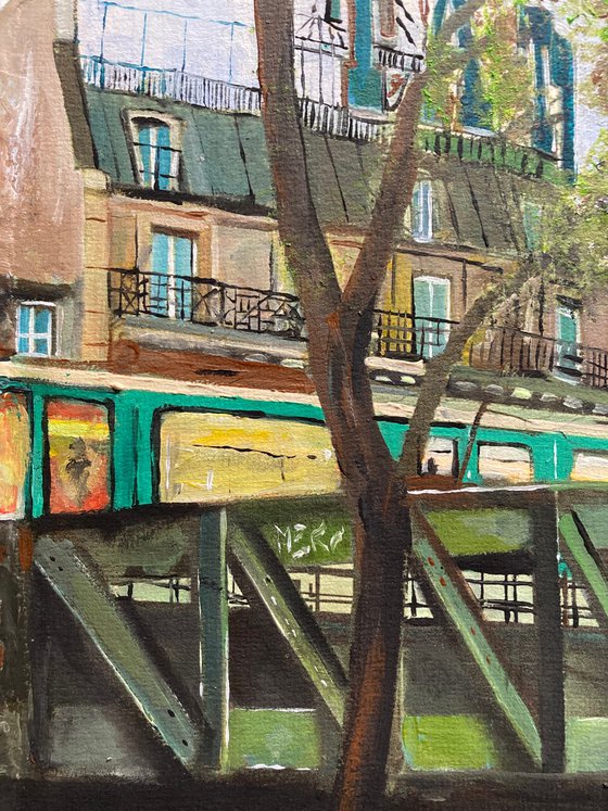 A Busy Morning In Paris, France