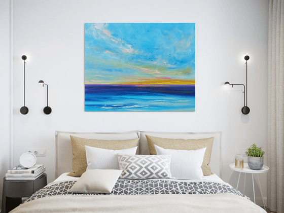 Call It Dreaming - Cornish Seascape, Art, Skyscape