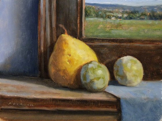 Plums and Pear