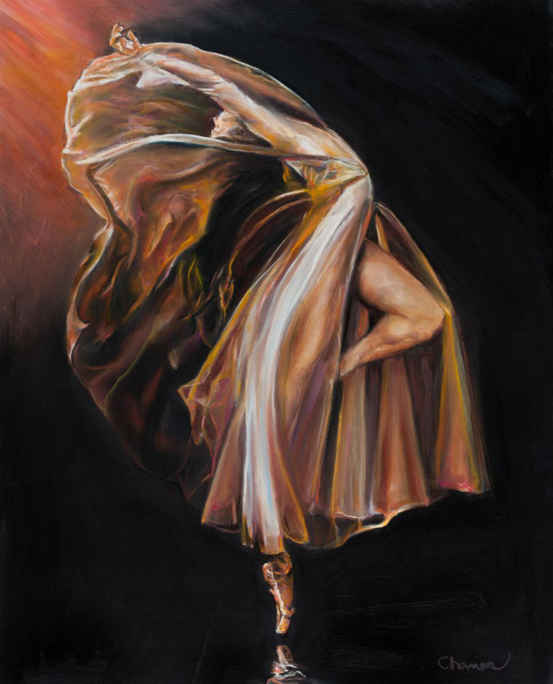Lose Yourself To Dance Oil Painting By Charna Artfinder