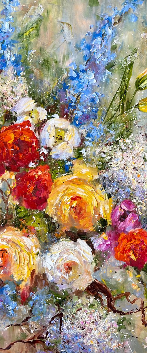 Fleurs de jardin by Diana Malivani