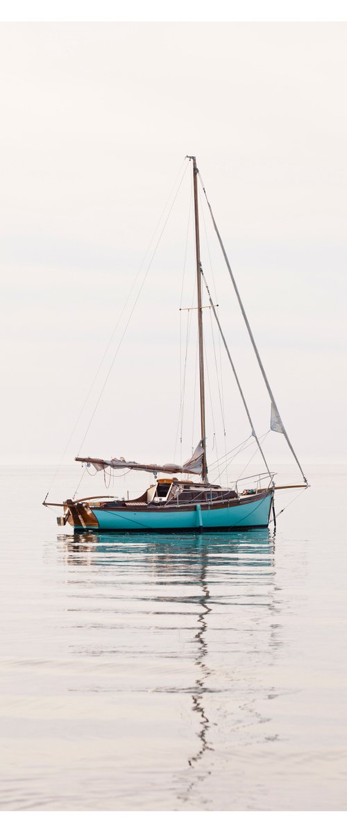 Sailboat in the morning by Ben Schreck