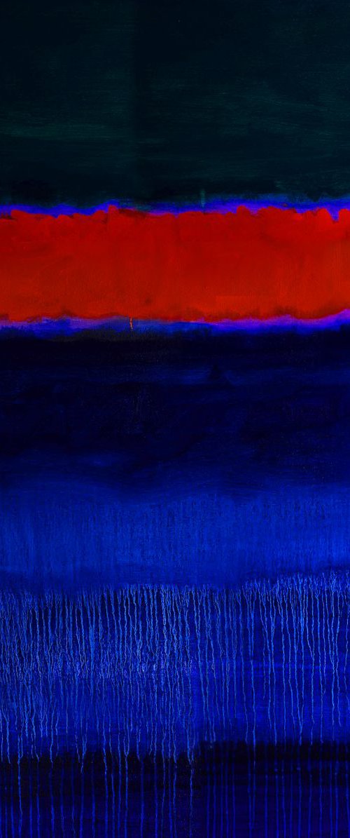Red and Blue 7 by John Welsh
