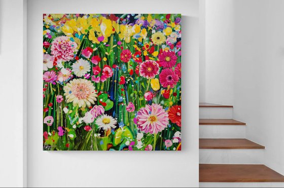 we fell in summer flowers