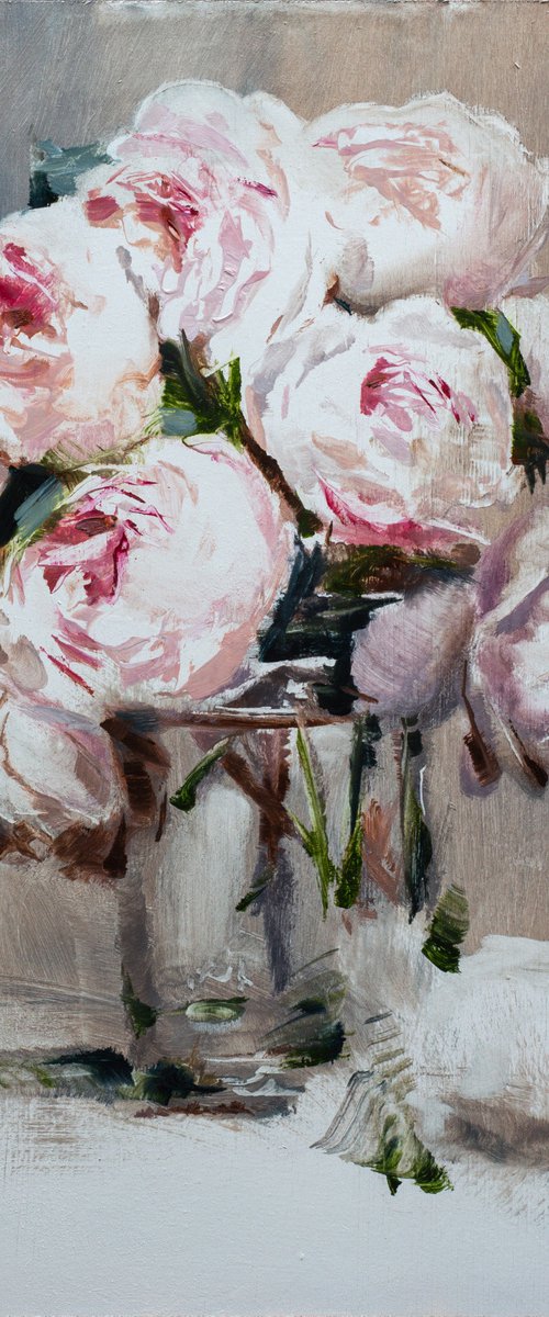 Still life with flowers 2 by Alexander Moldavanov