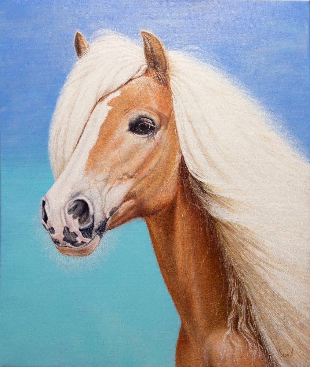 Photorealistic Oil Painting , Helia, Serene Soul,Hors. By Anastasia Woron, 21 X 25, Artwork For Sale On Artfinder