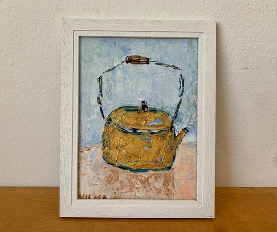 Still Life with a Golden Teapot
