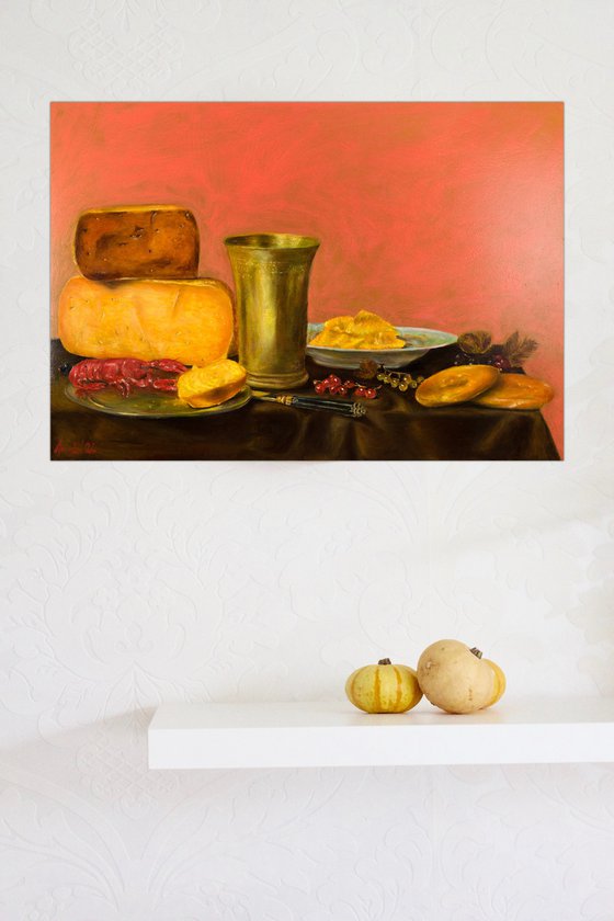 Still Life with GMO Food